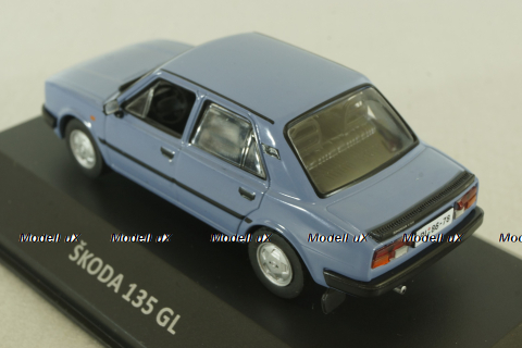 Skoda 135 GL 1988, VHMM001, Velka historie v malých modelech #001 (DeAgostini) 1:43,
