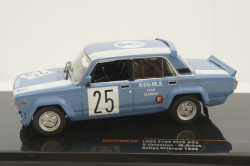 Ваз-2105 Lada VFTS, No.25, Rally Pribram, V.Chlustina/M.Hrbek, 1986, RAC430, IXO 1:43