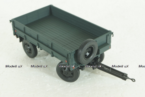 Прицеп 2-ПН-2 с дугами, зеленый 600202, DiP Models 1:43