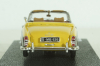 Mercedes 220 SE Convertible 1959 yellow/darkbrown, 28626, Vitesse 1:43