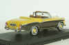 Mercedes 220 SE Convertible 1959 yellow/darkbrown, 28626, Vitesse 1:43