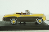 Mercedes 220 SE Convertible 1959 yellow/darkbrown, 28626, Vitesse 1:43