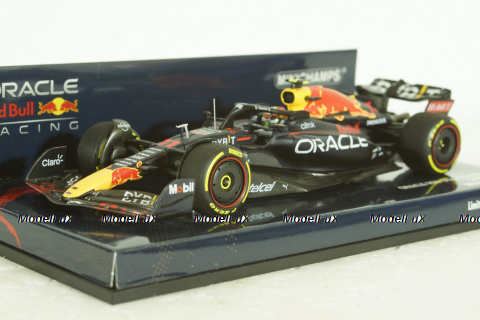 Oracle Red Bull Racing RB18, with pilot Sergio Perez, Mexican GP 2022, 417222011, Minichamps 1:43