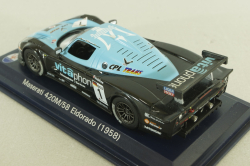 Maserati MC12 GT1 2010, blue, Leo Models 1:43