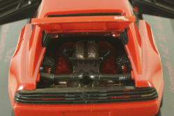 Ferrari 348 TS coupe 1989, red, 80420, Herpa 1:43