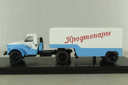ГАЗ-51П с полуприцепом ПАЗ-744, SSM1436, SSM 1:43