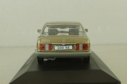 Mercedes 500 SE (W126) 1979 шейховоз, gold, Altaya 1:43