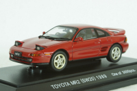 Toyota MR2 MR-2 SW20 1989, Red, 266, Ebbro 1:43