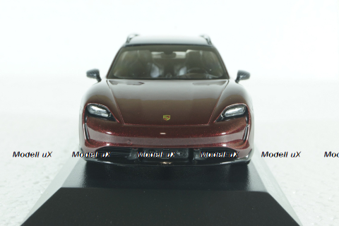 Porsche Taycan Cross Tourismo Turbo S 2021, red metallic, 410069300, Minichamps 1:43