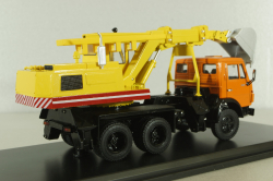 Камаз-5511, экскаватор ЭO-3532, SSM1455, SSM 1:43