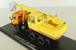 Камаз-5511, экскаватор ЭO-3532, SSM1455, SSM 1:43