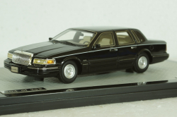 Lincoln Town Car 1996, black, GLM43102801, GLM 1:43