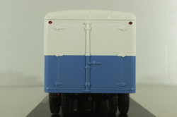 Маз-200В с п/прицепом Маз-5217 голуб/белый, SSM7018, SSM 1:43