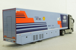 Mercedes Actros MP4, Hyundai Motorsport, WRC Transport, TTR019, IXO 1:43