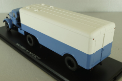 Маз-200В с п/прицепом Маз-5217 голуб/белый, SSM7018, SSM 1:43