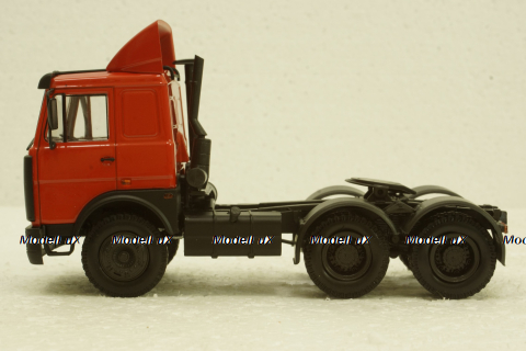 Маз-64226 тягач 1989 красный, Н710, Наш Автопром 1:43