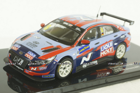 Hyundai Elantra N TCR, No.8, Engstler 2021, GTM156B, IXO 1:43