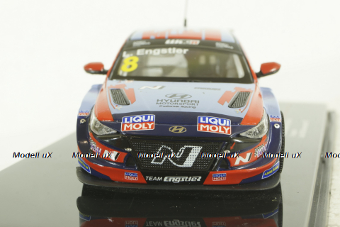Hyundai Elantra N TCR, No.8, Engstler 2021, GTM156B, IXO 1:43