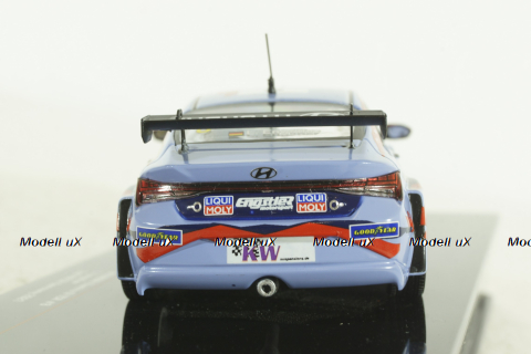 Hyundai Elantra N TCR, No.8, Engstler 2021, GTM156B, IXO 1:43
