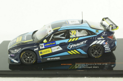 Hyundai Elantra N TCR #19, Target Competition WTCR Portugal A.Backman 2021, GTM158B, IXO 1:43