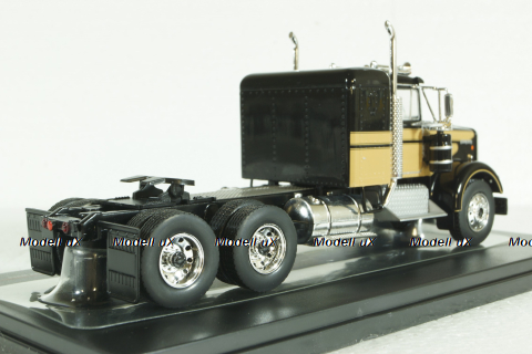Kenworth W900 SZM 1976 black / brown, TR144.22, IXO 1:43