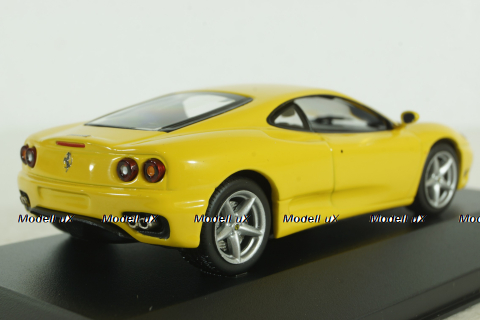 Ferrari 360 Modena Coupe 1999, Yellow, IXO 1:43