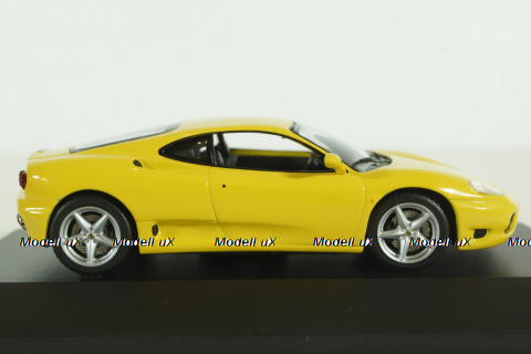 Ferrari 360 Modena Coupe 1999, Yellow, IXO 1:43