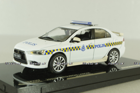 Mitsubishi Lancer X 2012 Malaysia police, 29313, Vitesse 1:43