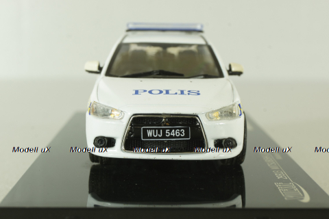 Mitsubishi Lancer X 2012 Malaysia police, 29313, Vitesse 1:43