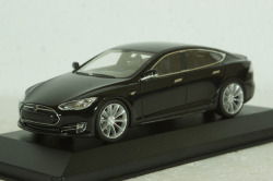Tesla Model S, Black, 08971, Schuco Pro R 1:43