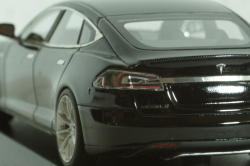 Tesla Model S, Black, 08971, Schuco Pro R 1:43