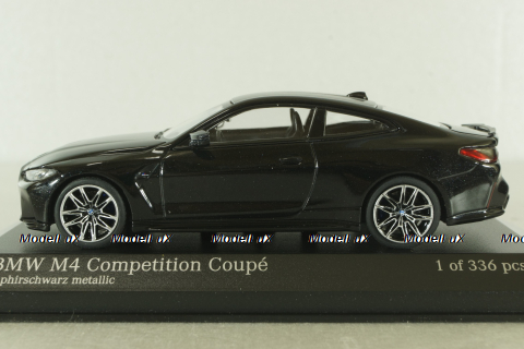 BMW M4 2020 (G82), Black, 410020124, Minichamps 1:43