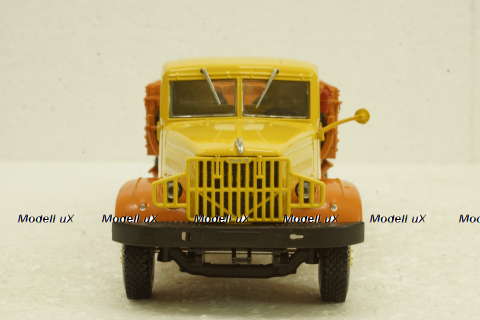 Краз-219Б борт желтый/оранжевый, Н768, Наш Автопром 1:43