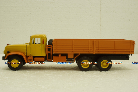 Краз-219Б борт желтый/оранжевый, Н768, Наш Автопром 1:43