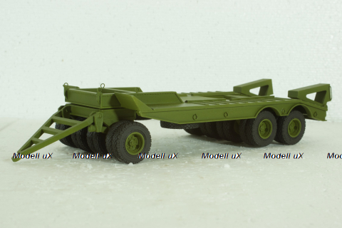 Прицеп ЧМЗАП-5208, зеленый, Modellux 1:43