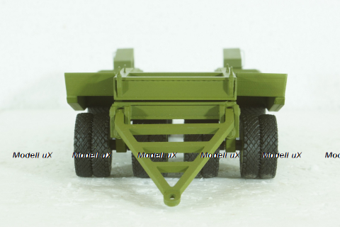 Прицеп ЧМЗАП-5208, зеленый, Modellux 1:43