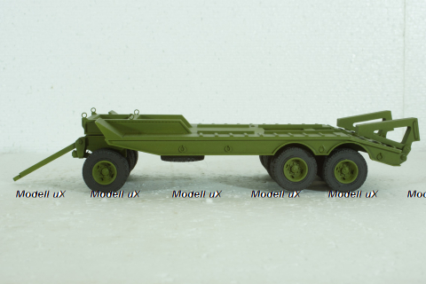 Прицеп ЧМЗАП-5208, зеленый, Modellux 1:43