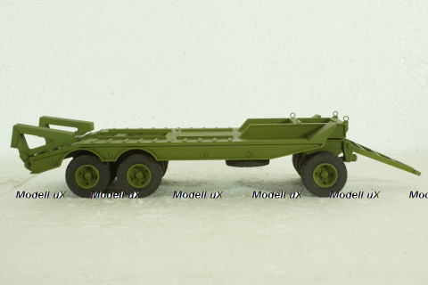 Прицеп ЧМЗАП-5208, зеленый, Modellux 1:43