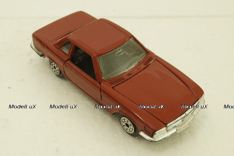 Mercedes 350 SL, red, jet-car, Norev 1:43