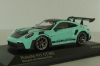 Porsche 911 (992) GT3 RS 2023 Weissach Package, Mint Green, 410062109, Minichamps 1:43