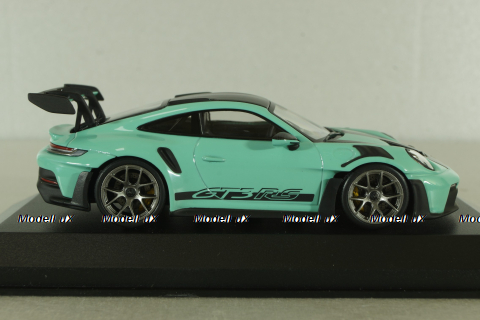 Porsche 911 (992) GT3 RS 2023 Weissach Package, Mint Green, 410062109, Minichamps 1:43