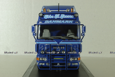 Man F2000 1 series 1995, blue, Truck Tuning Collection #12, Hachette 1:43