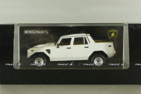 Lamborghini LM002 1984, white, 436103375, Minichamps 1:43