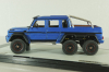 Mercedes G63 AMG 6x6 blue, 43203804, GLM 1:43
