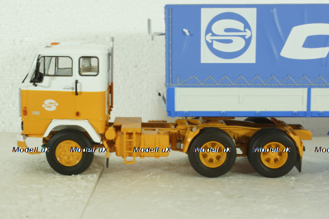 Volvo F89 с полуприцепом Fruehauf Savoyarde Совтрансавто , SSM1557, SSM 1:43