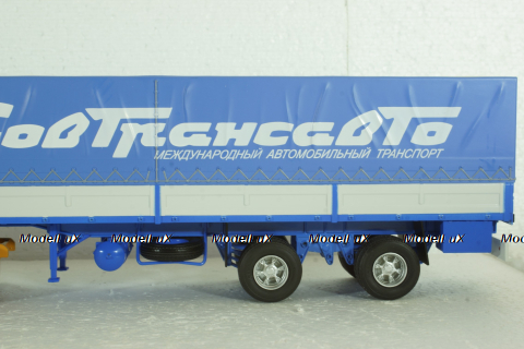 Volvo F89 с полуприцепом Fruehauf Savoyarde Совтрансавто , SSM1557, SSM 1:43