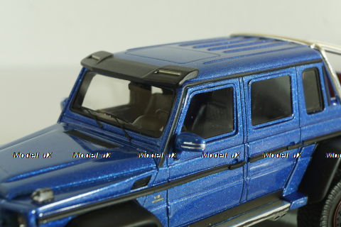 Mercedes G63 AMG 6x6 blue, 43203804, GLM 1:43