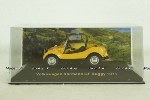 Volkswagen Karmann GF Buggy 1971, yellow, Volkswagen (Altaya) 1:43