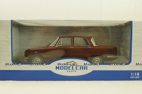 Alfa Romeo Giulia Nuova Super 1974, darkred, MCG18308, MCG 1:18