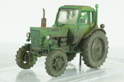 МТЗ-82 Трактор 1974, зеленый, Modellux 1:43